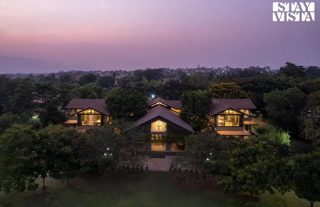 Nivaant Farms And Cottages By Stayvista - 17Bhk With Pet Friendly & Pickle Ball-1